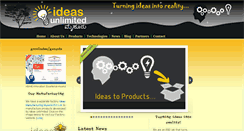 Desktop Screenshot of ideas-unlimited.in